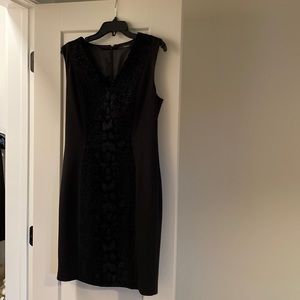 Tahari Black Dress